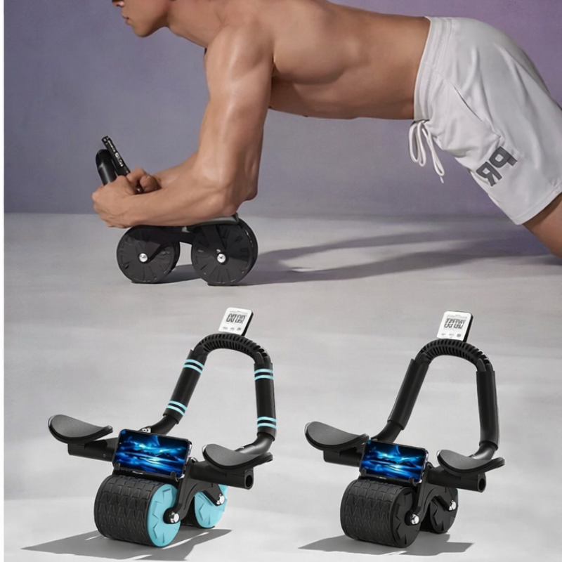 EVOLVE ABS™ |  Ab Roller Professionale con Doppia Ruota per Core & Addominali